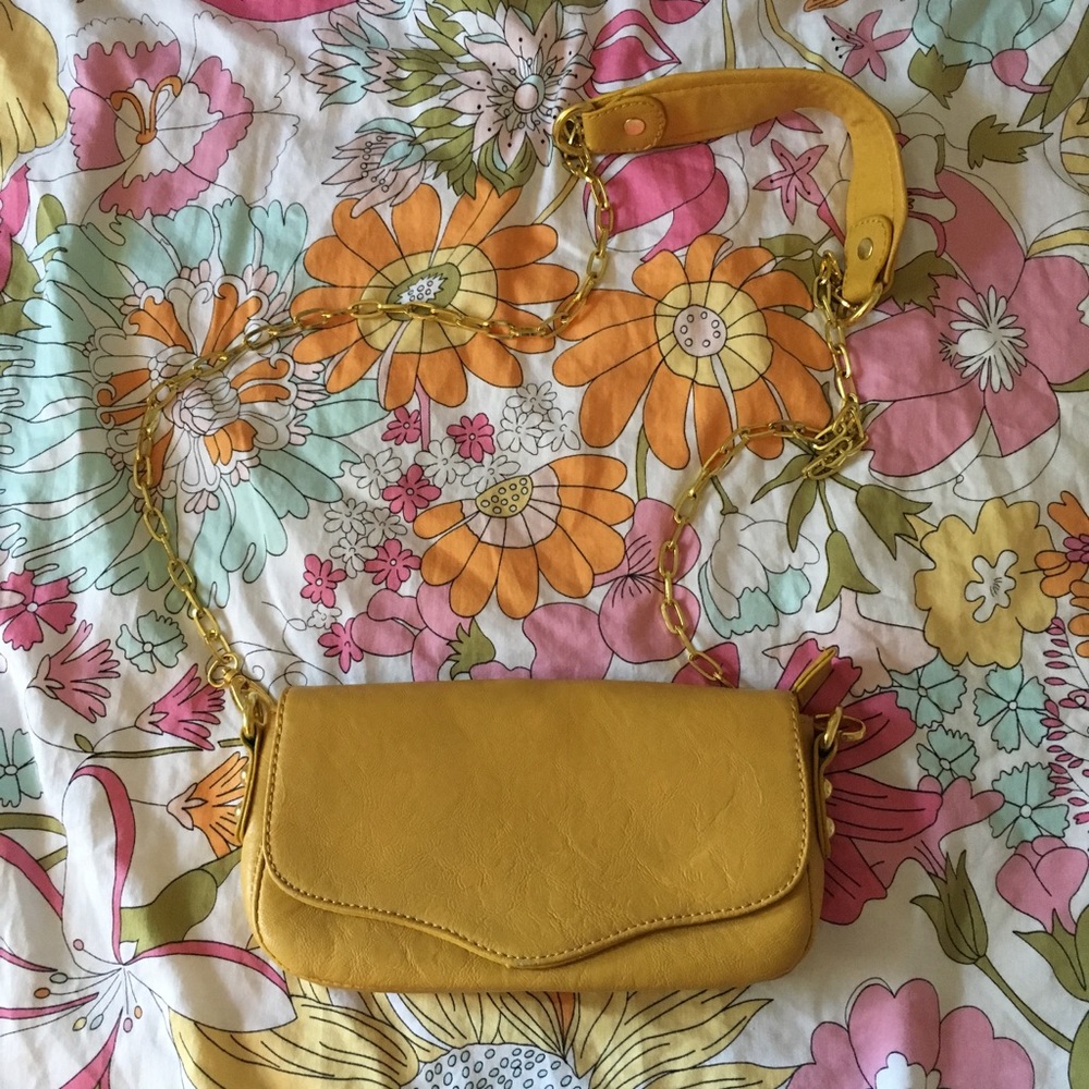 Yellow crossbody